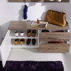 Binnenkant schoenenkast Home Wit - Truffel eiken
