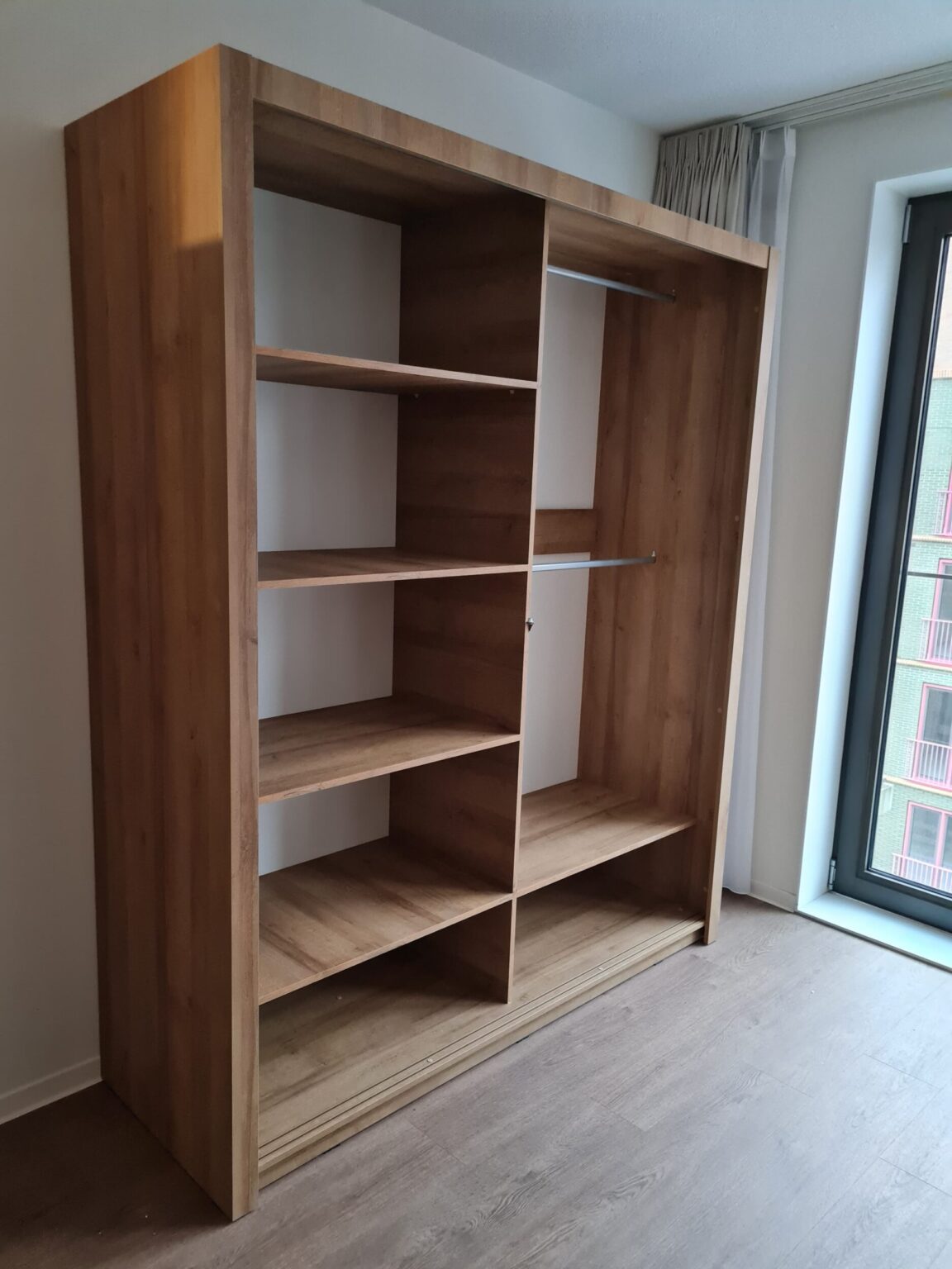 Kledingkast binnenkant Vasto 180 Eiken